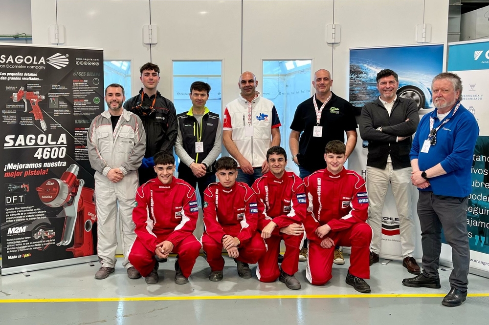 La tecnología de simulación SagolaSPRAY™ arrasa en ferias y centros de formación: todos quieren probarla