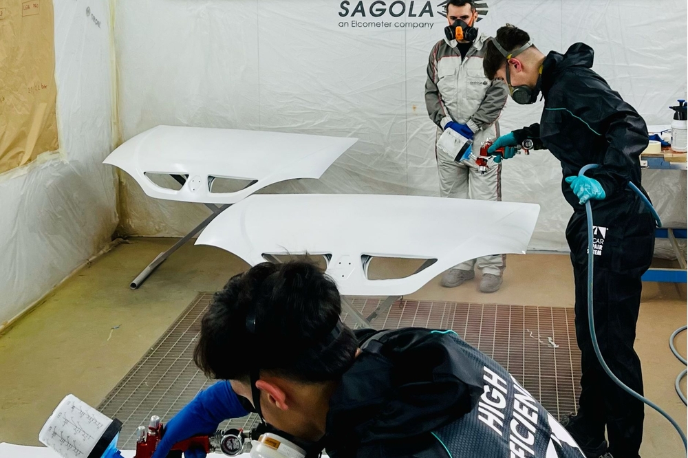 La tecnología de simulación SagolaSPRAY™ arrasa en ferias y centros de formación: todos quieren probarla