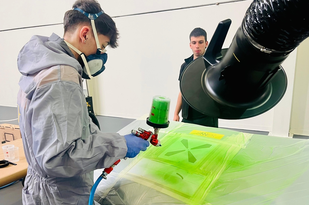 La tecnología de simulación SagolaSPRAY™ arrasa en ferias y centros de formación: todos quieren probarla