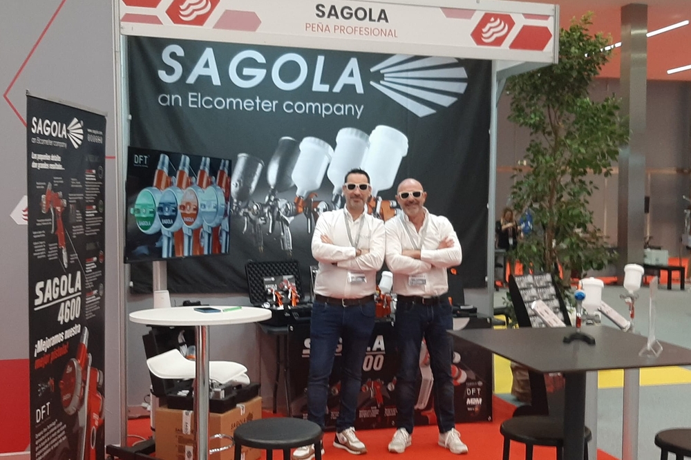 La tecnología de simulación SagolaSPRAY™ arrasa en ferias y centros de formación: todos quieren probarla