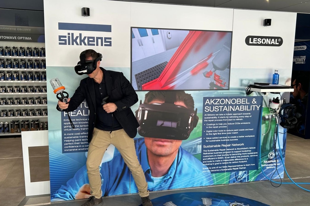 La tecnología de simulación SagolaSPRAY™ arrasa en ferias y centros de formación: todos quieren probarla