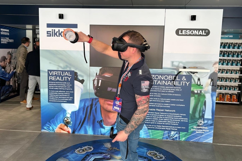 La tecnología de simulación SagolaSPRAY™ arrasa en ferias y centros de formación: todos quieren probarla