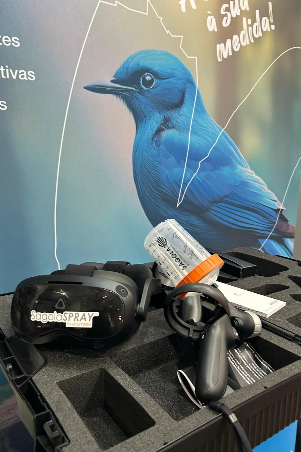 La tecnología de simulación SagolaSPRAY™ arrasa en ferias y centros de formación: todos quieren probarla