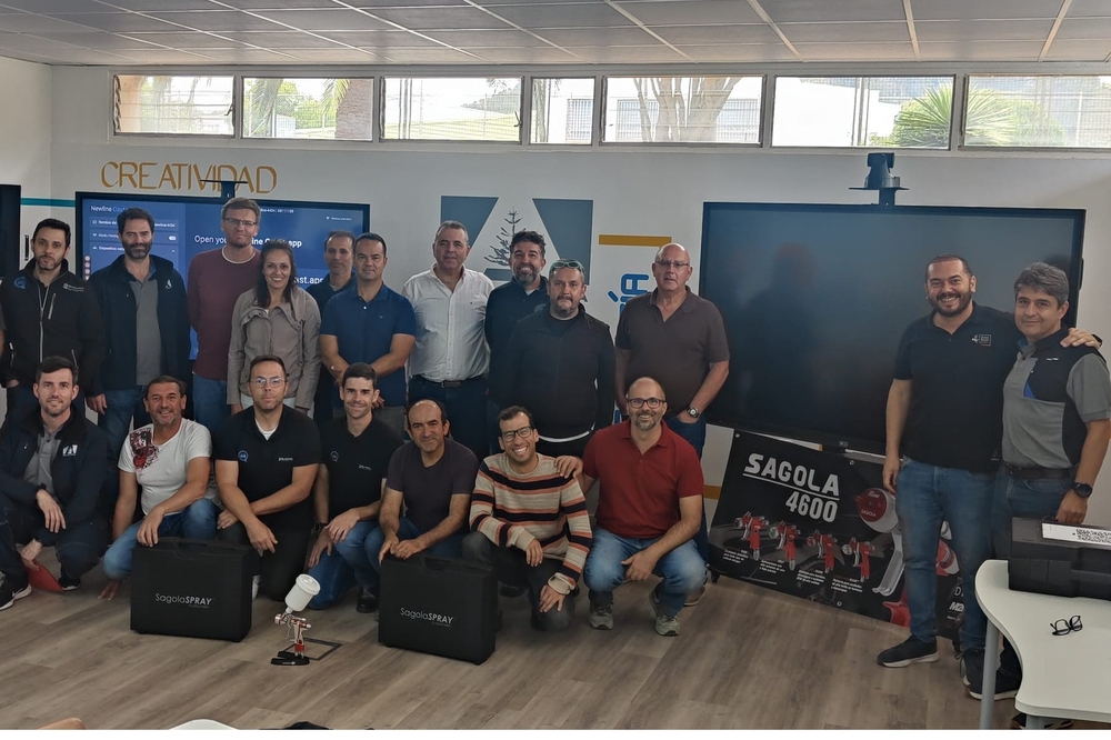 Las cabinas virtuales SagolaSPRAY™ impulsan la formación profesional en Canarias