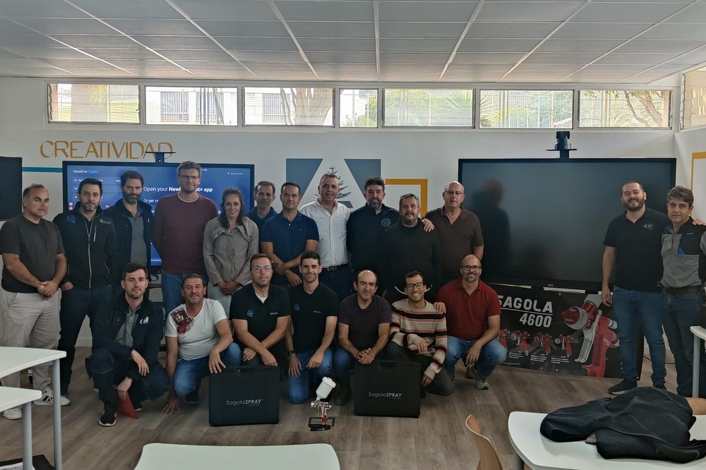 Las cabinas virtuales SagolaSPRAY™ impulsan la formación profesional en Canarias