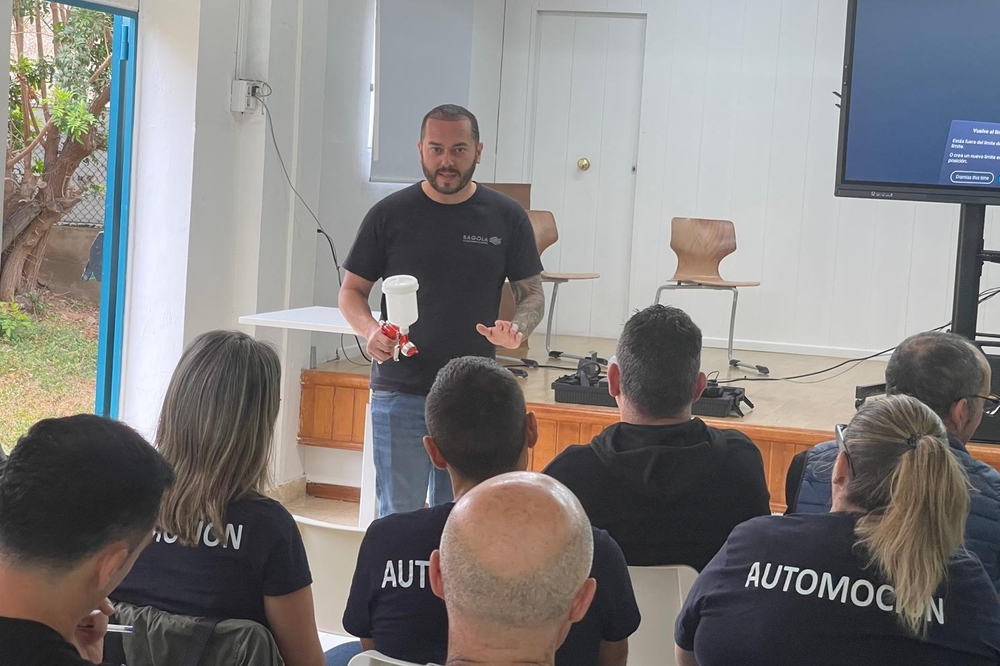 Las cabinas virtuales SagolaSPRAY™ impulsan la formación profesional en Canarias