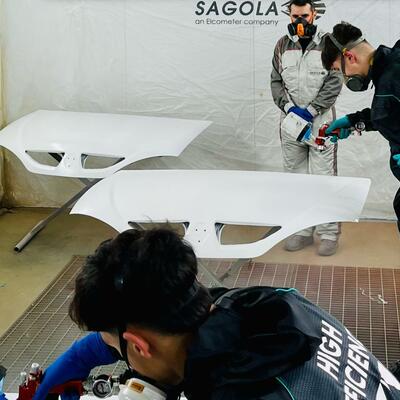 La tecnología de simulación SagolaSPRAY™ arrasa en ferias y centros de formación: todos quieren probarla