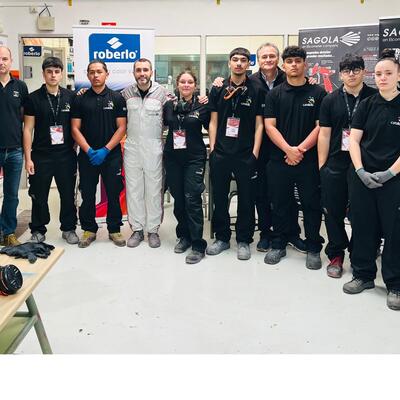 La tecnología de simulación SagolaSPRAY™ arrasa en ferias y centros de formación: todos quieren probarla