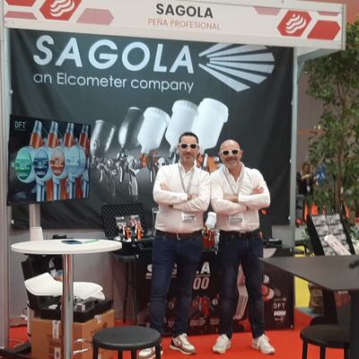 La tecnología de simulación SagolaSPRAY™ arrasa en ferias y centros de formación: todos quieren probarla