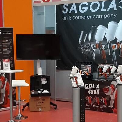 La tecnología de simulación SagolaSPRAY™ arrasa en ferias y centros de formación: todos quieren probarla