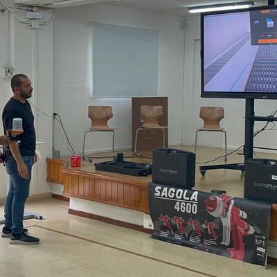 Las cabinas virtuales SagolaSPRAY™ impulsan la formación profesional en Canarias