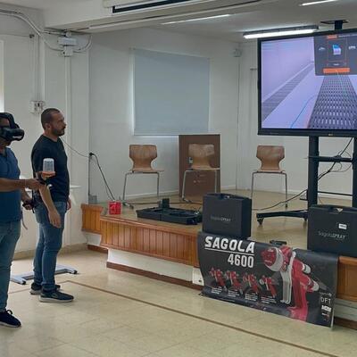 Les cabines de pulvérisation virtuelles SagolaSPRAY™ stimulent la formation professionnelle dans les îles Canaries